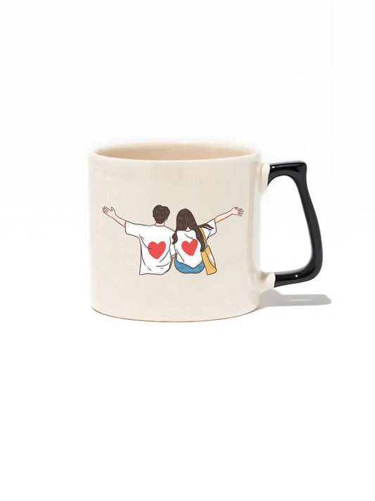 14 Şubat Sevgililer Günü Lüks Kupa - Hediye Seramik Kupa