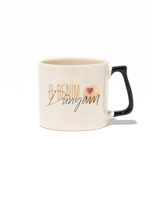 O Benim Dünyam ❤️ - Hediye Seramik Kupa