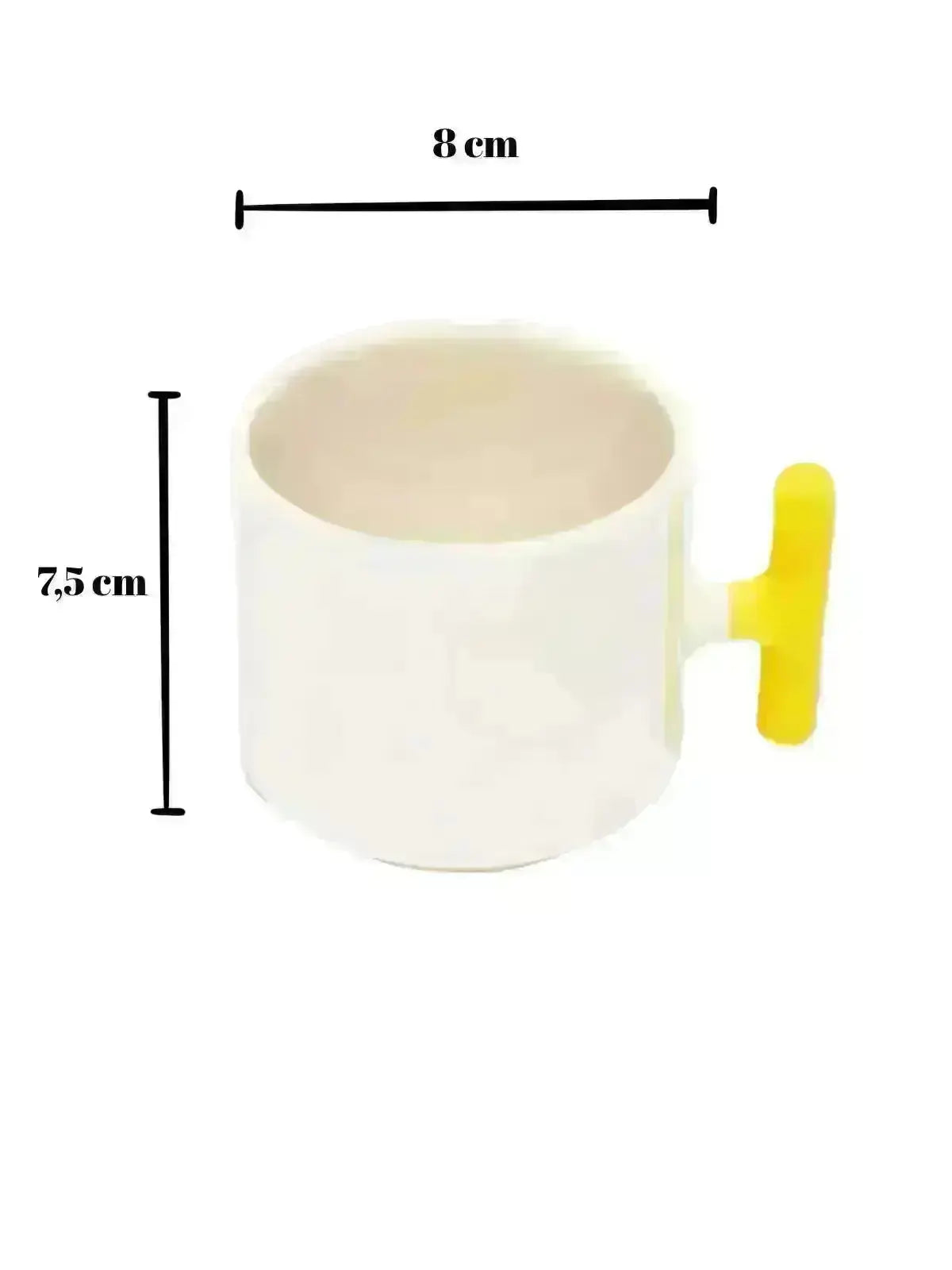 Yengeç: Triplerim Lastik Gibi 4 Mevsim Latte Fincanı- Hediye Seramik Kupa