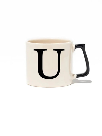 Harfli Lüks Kupa- Hediye Seramik Kupa - BaskiGo