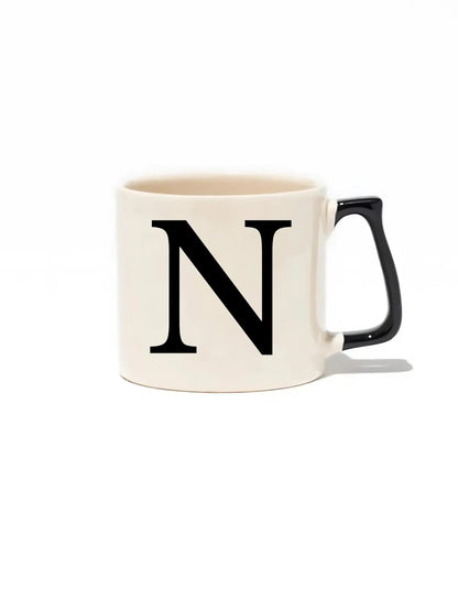 Harfli Lüks Kupa- Hediye Seramik Kupa - BaskiGo