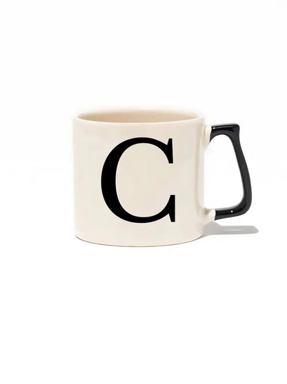 Harfli Lüks Kupa- Hediye Seramik Kupa - BaskiGo