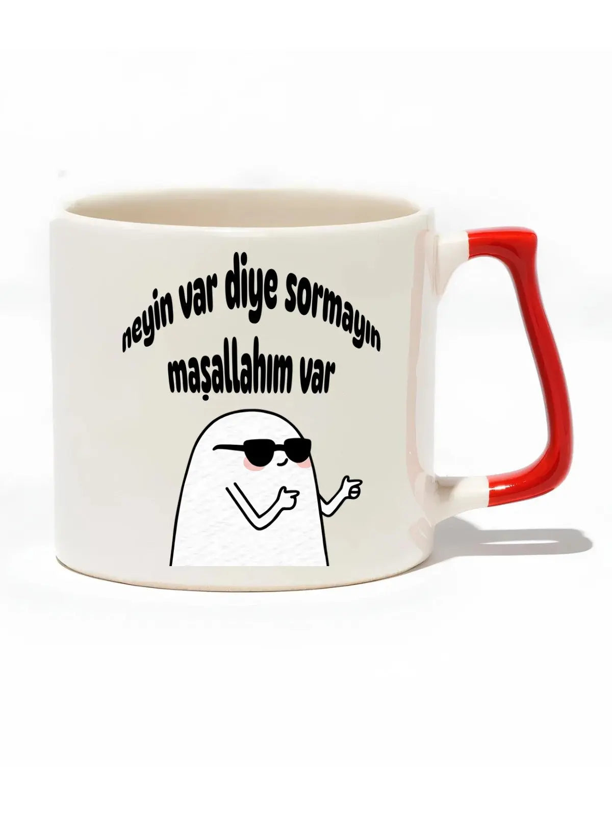 Neyim Var Diye Sormayın Maşallahım Var Lüks Kupa - Hediye Seramik Kupa baskigo