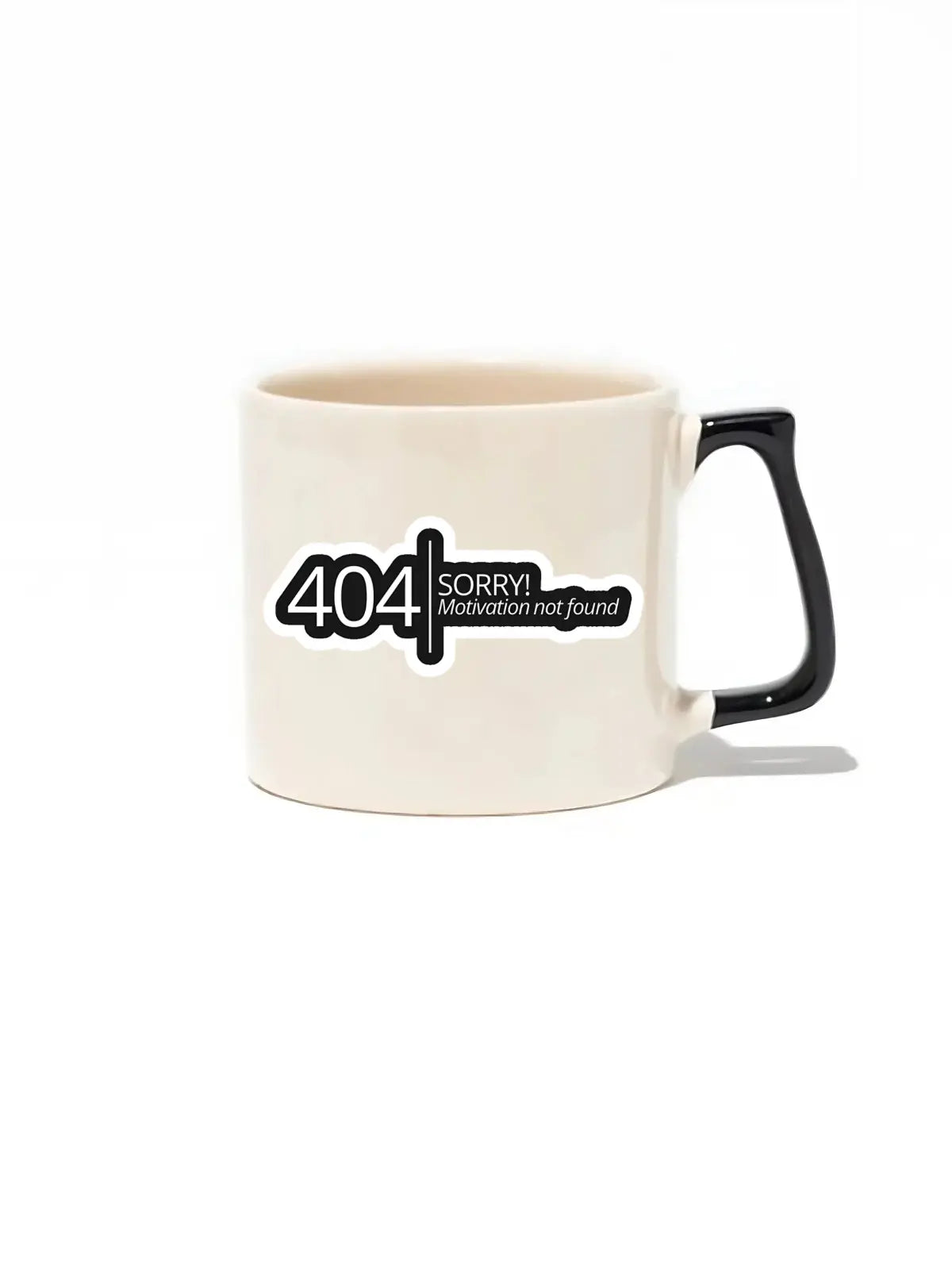 404 Sorry Motivation Not Found Lüks Kupa- Hediye Seramik Kupa