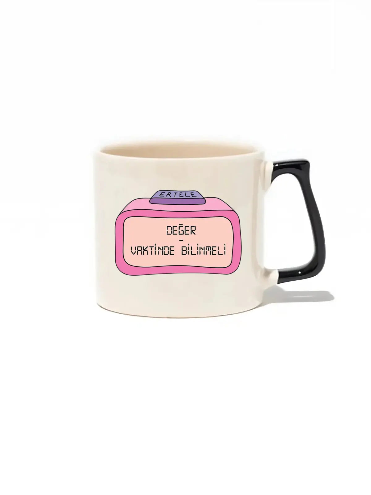 Değer Vaktinde Bilinmeli Lüks Kupa- Hediye Seramik Kupa