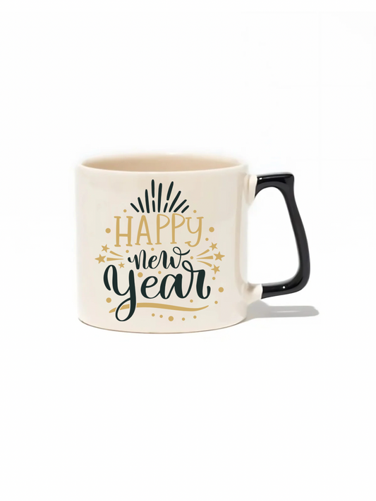 Yılbaşı/Yeni Yıl/Christmas Temalı Lüks Kupa - Hediye Seramik Kupa