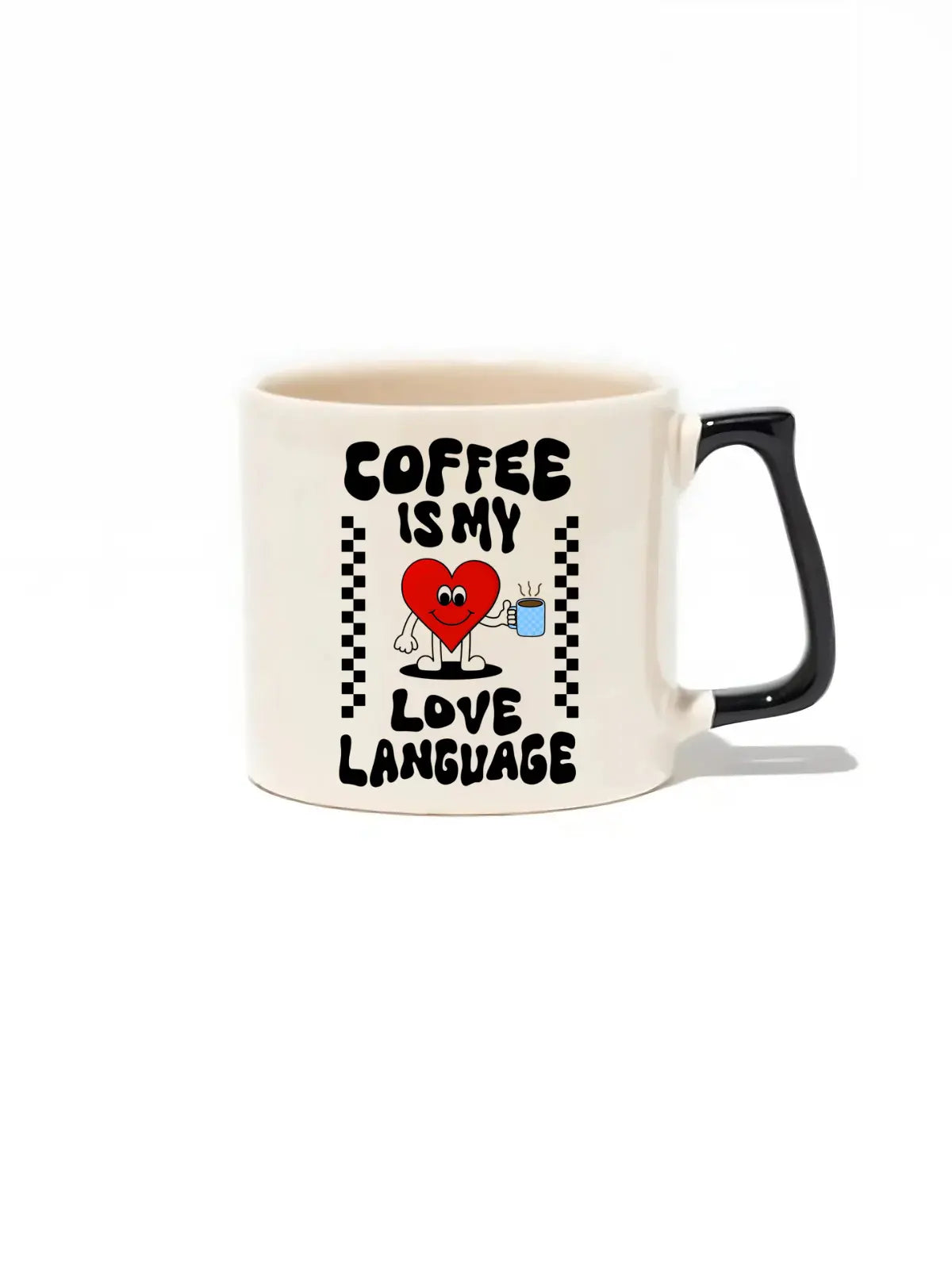 Coffee Is My Love Language Lüks Kupa- Hediye Seramik Kupa