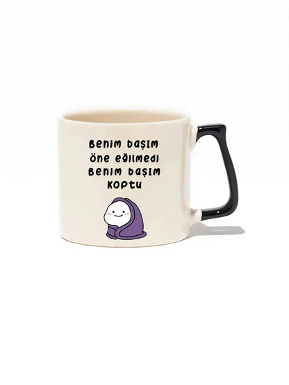 Benim Başım Öne Eğilmedi Benim Başım Koptu Lüks Kupa- Hediye Seramik Kupa