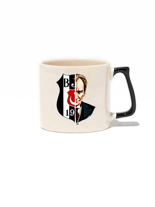 Beşiktaş&Atatürk Lüks Kupa - Hediye Seramik Kupa