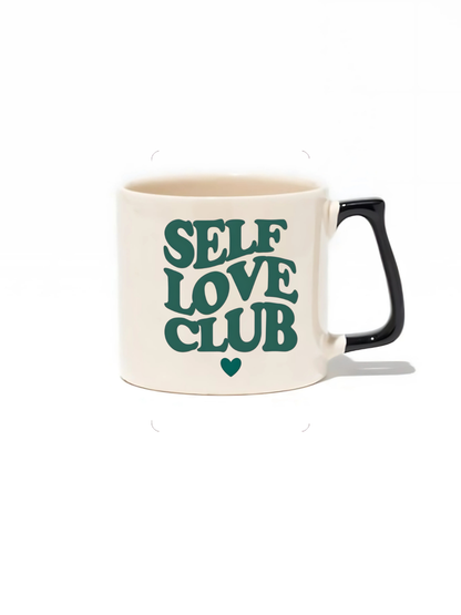 Self Love Club Lüks Kupa - Hediye Seramik Kupa