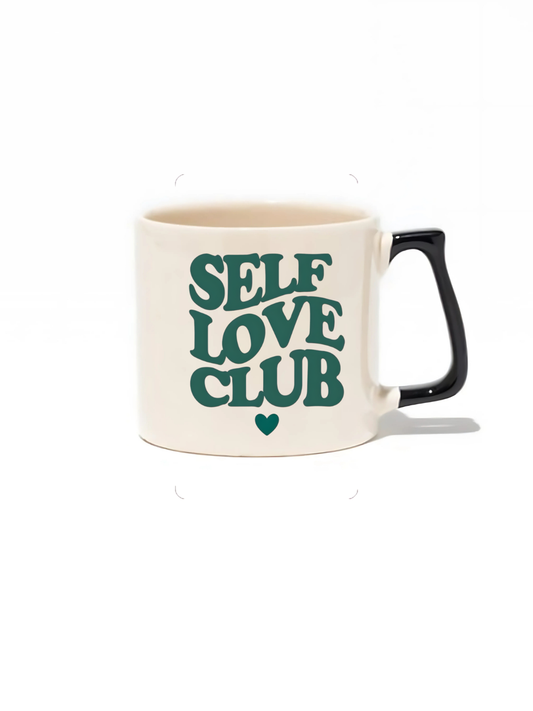 Self Love Club Lüks Kupa - Hediye Seramik Kupa
