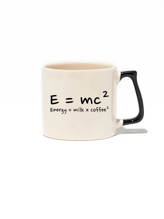 Energy=Milk x Coffe2 Lüks Kupa - Hediye Seramik Kupa