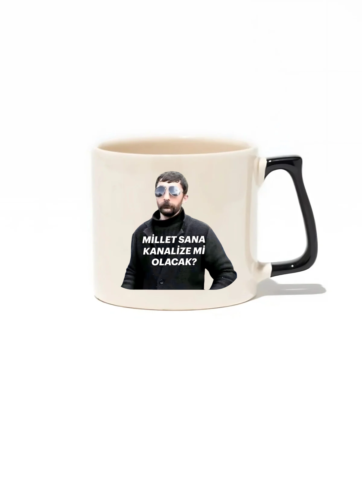 Millet Sana Kanalize Mi Olacak? Lüks Kupa - Hediye Seramik Kupa