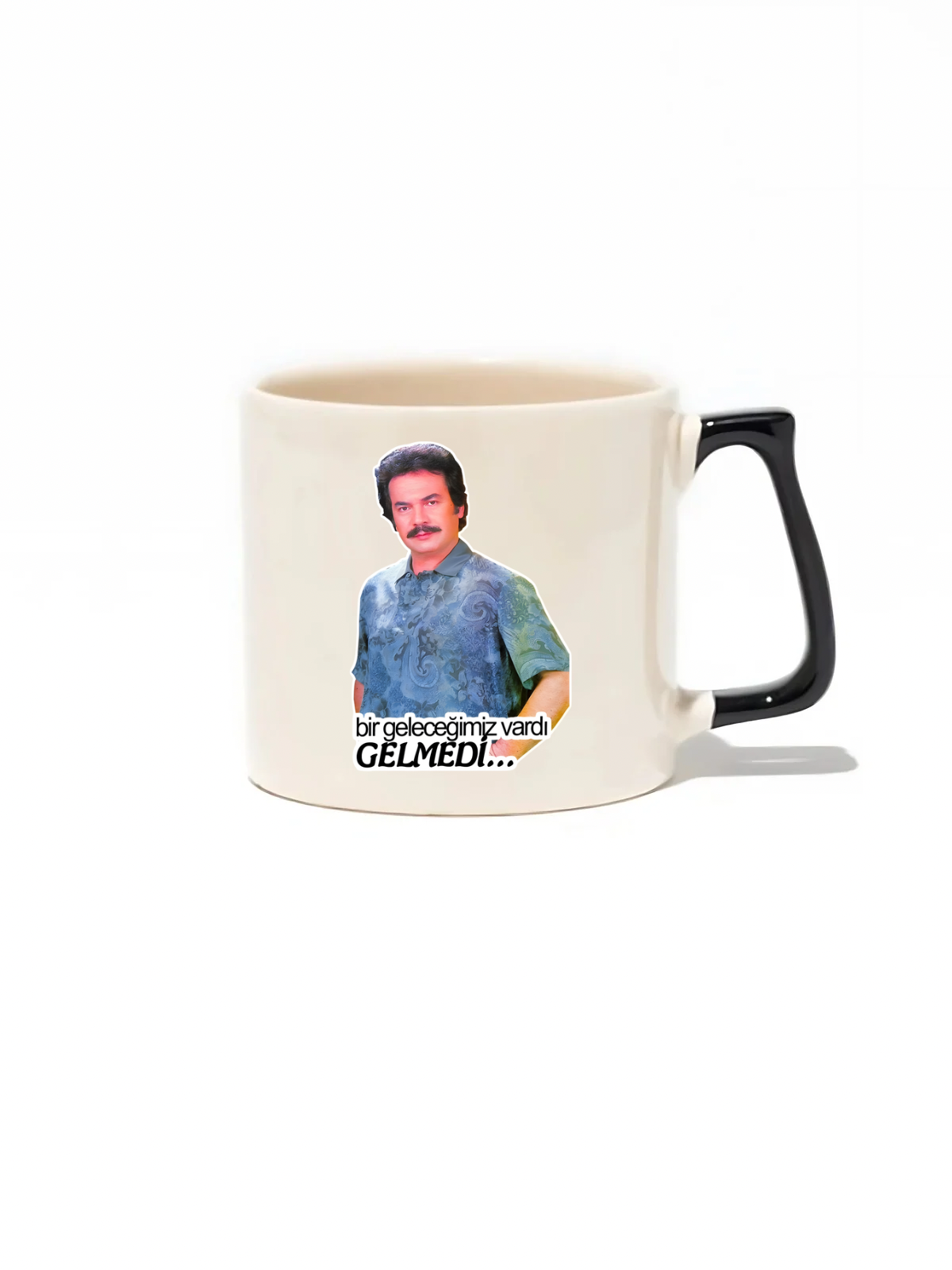 Bir Geleceğimiz Vardı Gelmedi... Lüks Kupa - Hediye Seramik Kupa