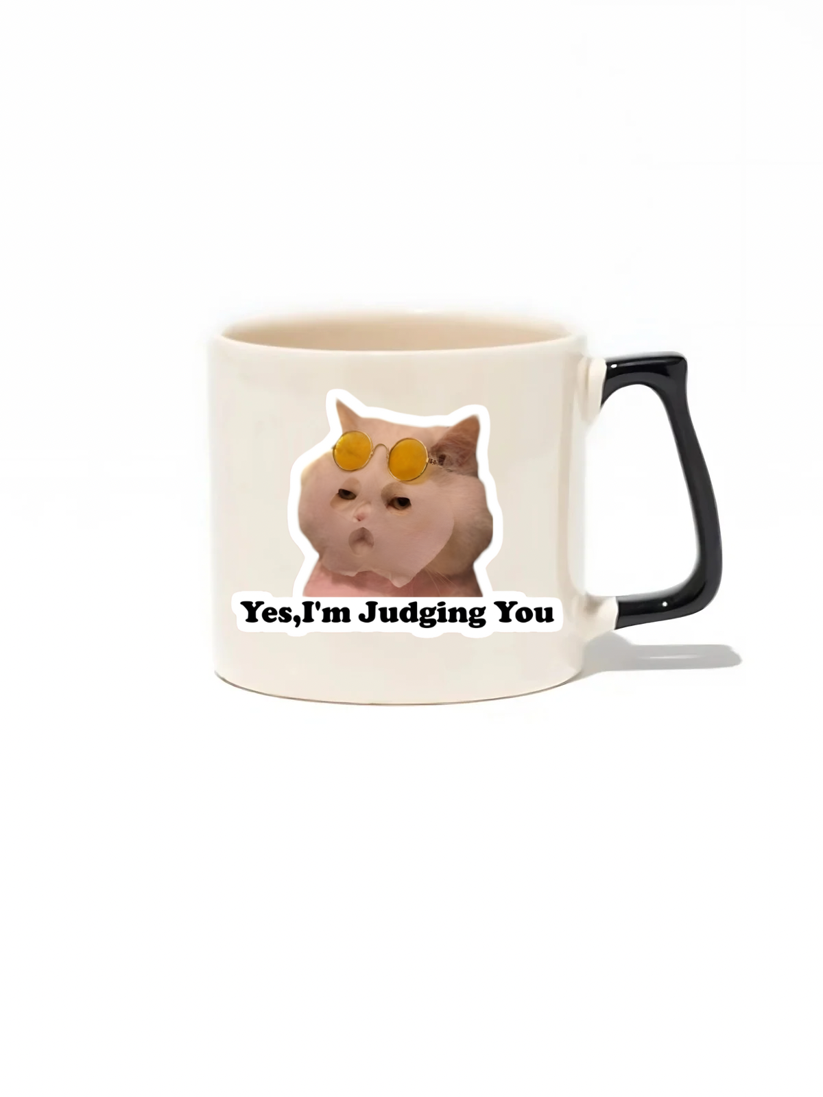 Yes I'm Judging You Lüks Kupa - Hediye Seramik Kupa