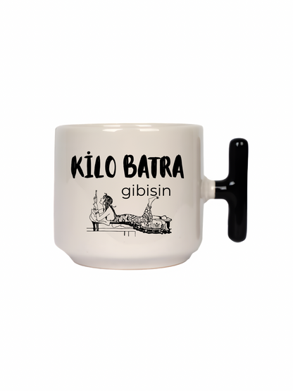 Kilo Batra Gibisin Latte Fincanı- Hediye Seramik Kupa