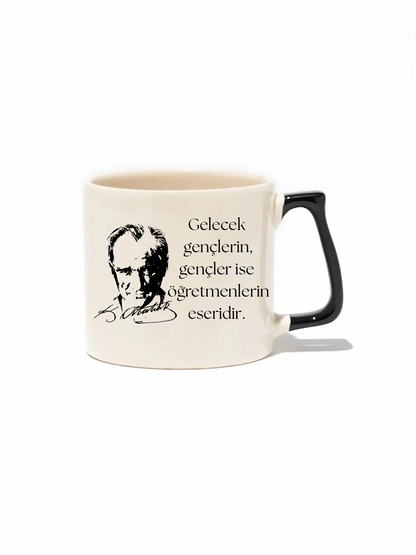 24 Kasım Öğretmenler Günü Kutlu Olsun! Lüks Kupa - Hediye Seramik Kupa