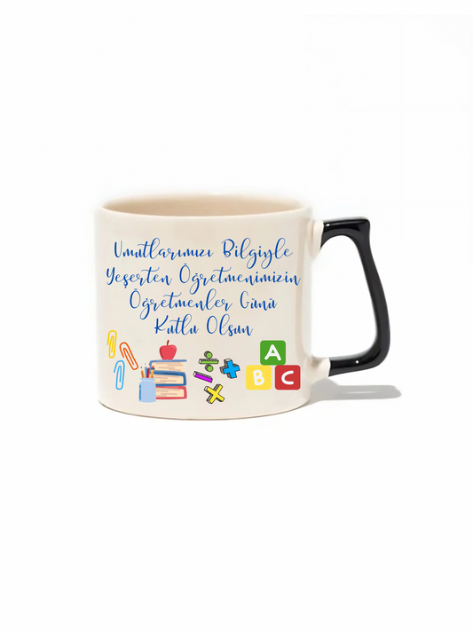 24 Kasım Öğretmenler Günü Kutlu Olsun! Lüks Kupa - Hediye Seramik Kupa