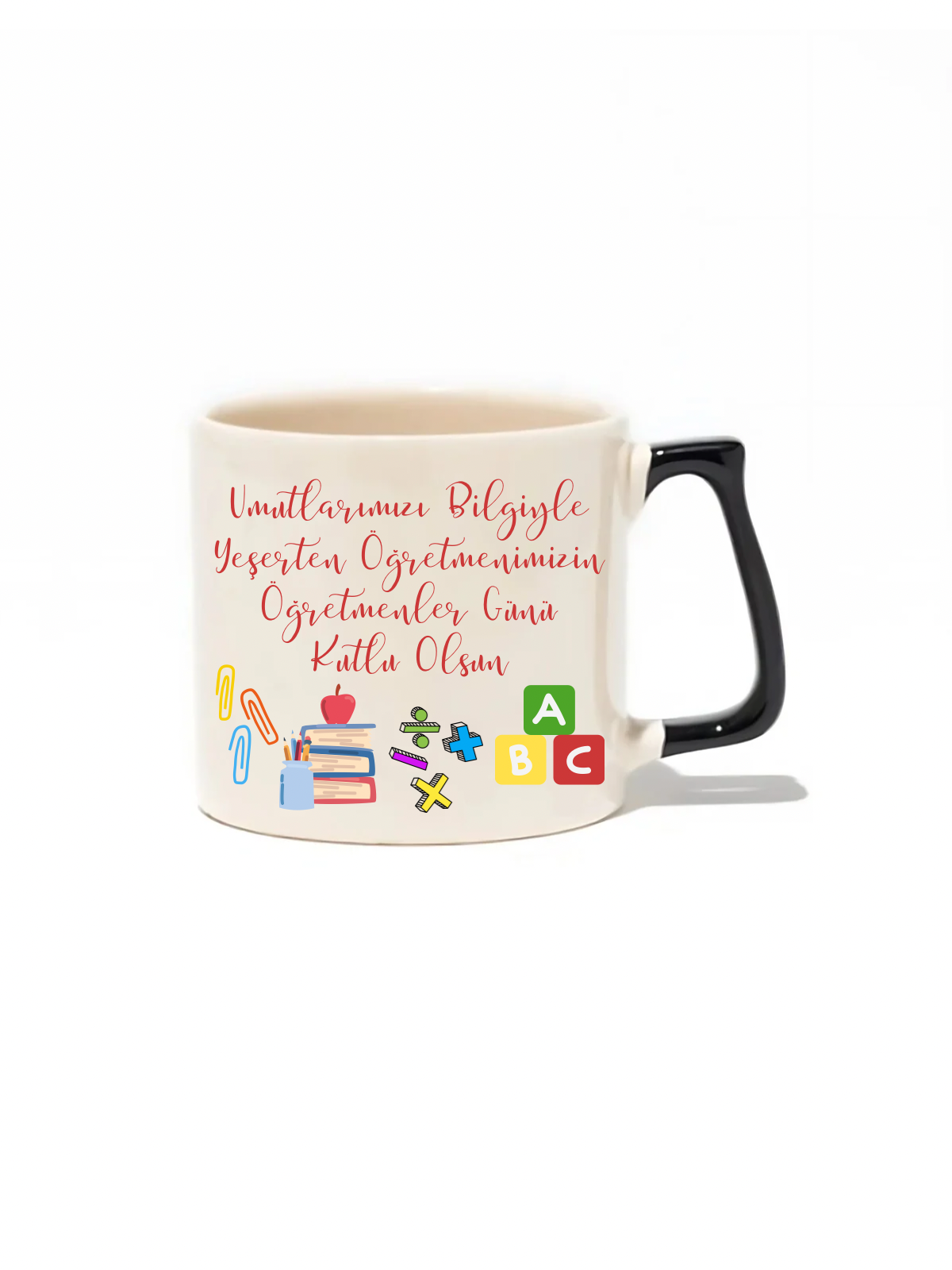 24 Kasım Öğretmenler Günü Kutlu Olsun! Lüks Kupa - Hediye Seramik Kupa