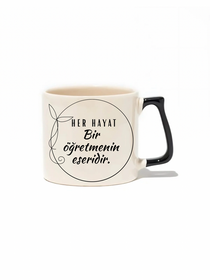 24 Kasım Öğretmenler Günü Kutlu Olsun! Lüks Kupa - Hediye Seramik Kupa