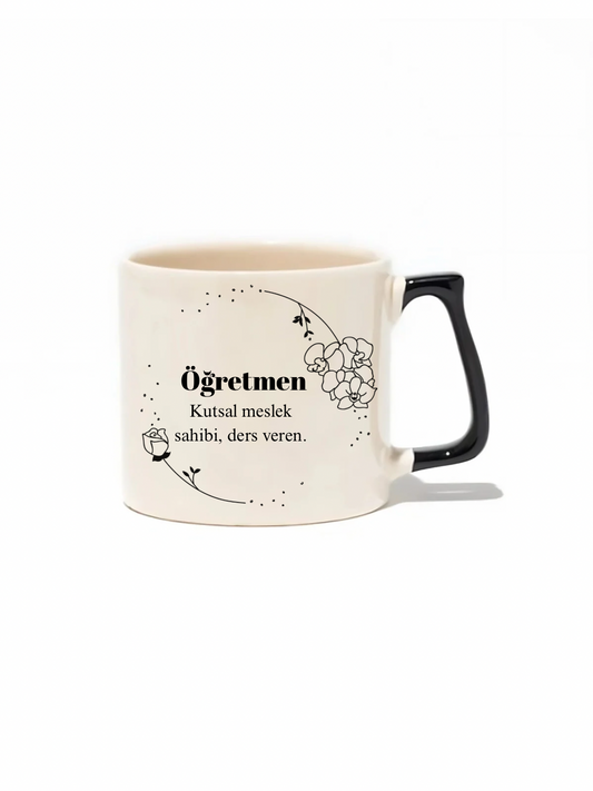 24 Kasım Öğretmenler Günü Kutlu Olsun! Lüks Kupa - Hediye Seramik Kupa