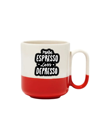 More Espresso Less Depresso Pro Kupa- Hediye Seramik Kupa