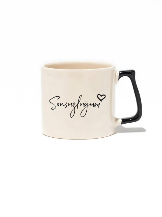 Sonsuzluğum ❤️ - Hediye Seramik Kupa