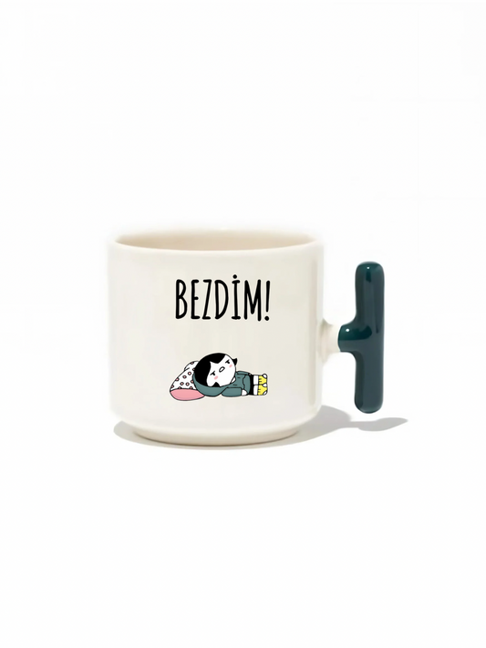 Bezdim! Latte Fincanı- Hediye Seramik Kupa