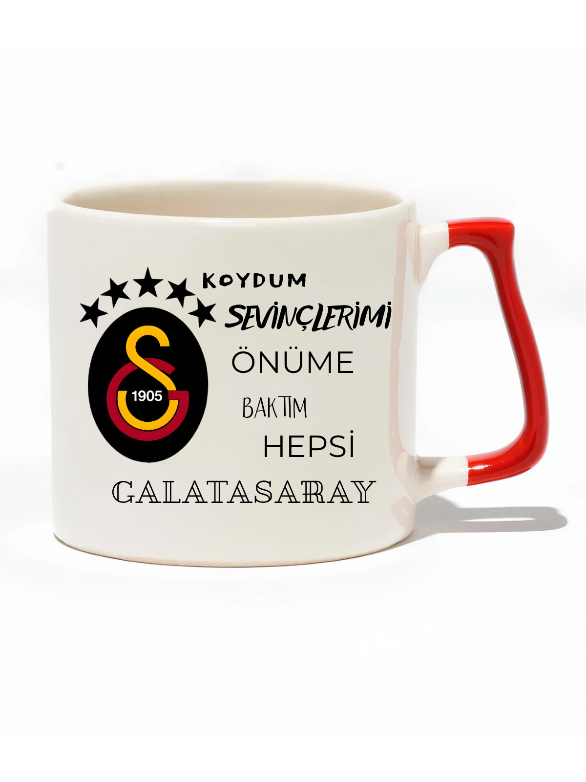 Koydum Sevinçlerimi Önüme Baktım Hepsi Galatasaray Lüks Kupa- Hediye Seramik Kupa