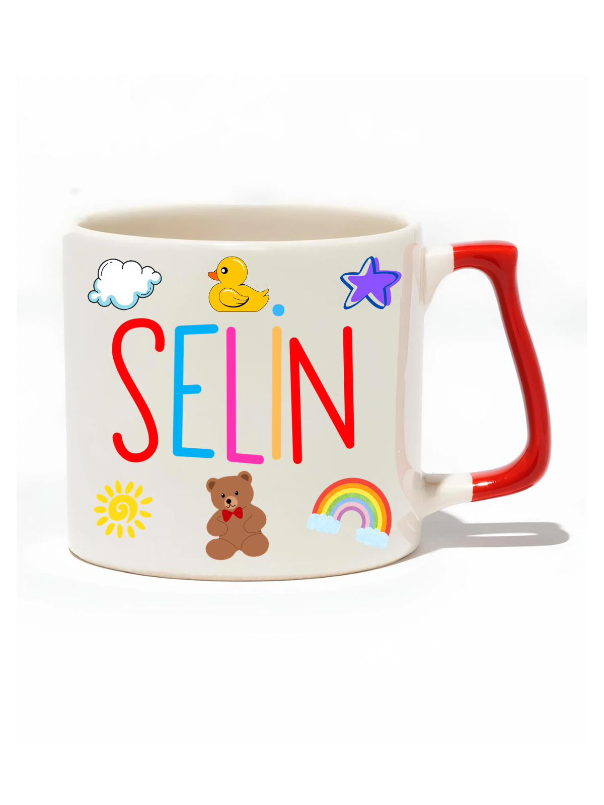 Kişiselleştirilebilir İsimli Lüks Kupa - Hediye Seramik Kupa