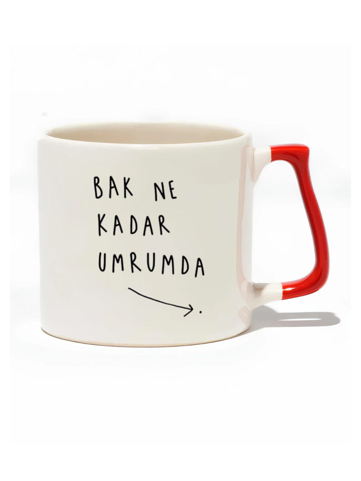 Bak Ne Kadar Umrumda Lüks Kupa - Hediye Seramik Kupa