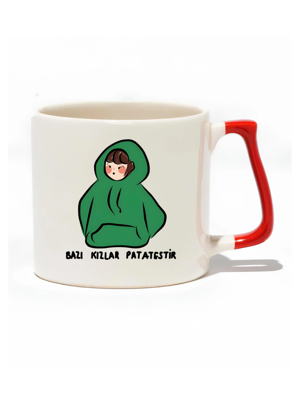 Bazı Kızlar Patatestir Lüks Kupa - Hediye Seramik Kupa