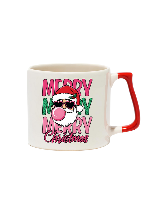 Yeni Yıl Merry Christmas Hediyelik Lüks Kupa - Hediye Seramik Kupa