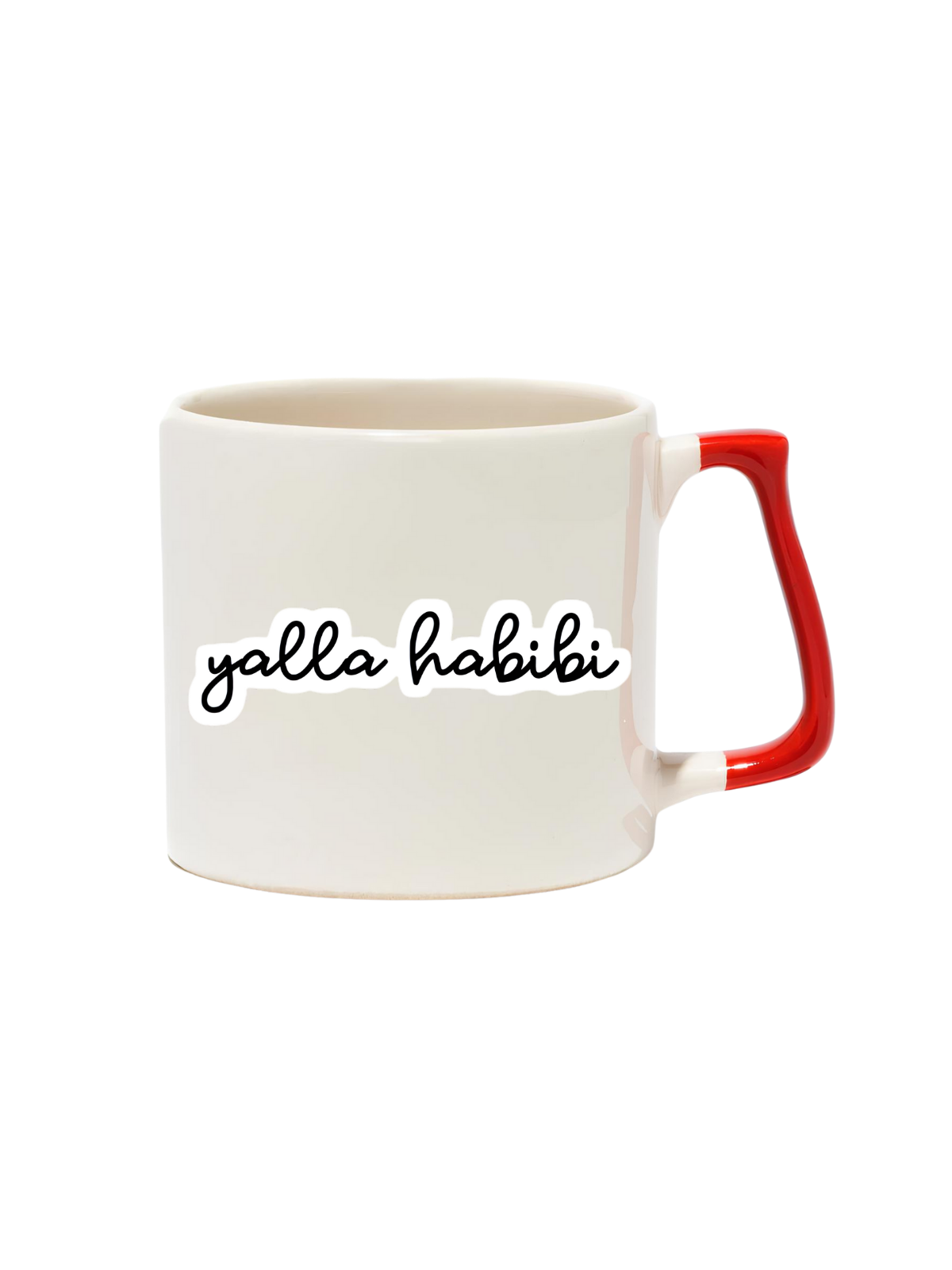 Yalla Habibi Lüks Kupa - Hediye Seramik Kupa