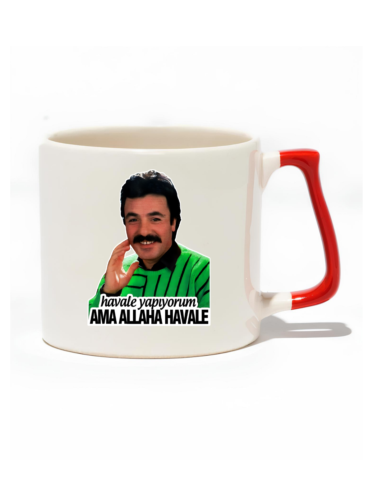 Havale Yapıyorum Ama ALLAHA HAVALE Lüks Kupa - Hediye Seramik Kupa