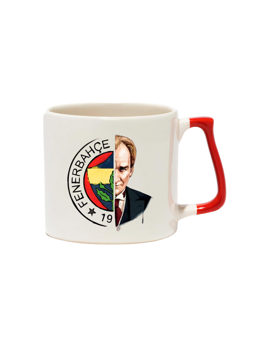 Fenerbahçe&Atatürk Lüks Kupa - Hediye Seramik Kupa