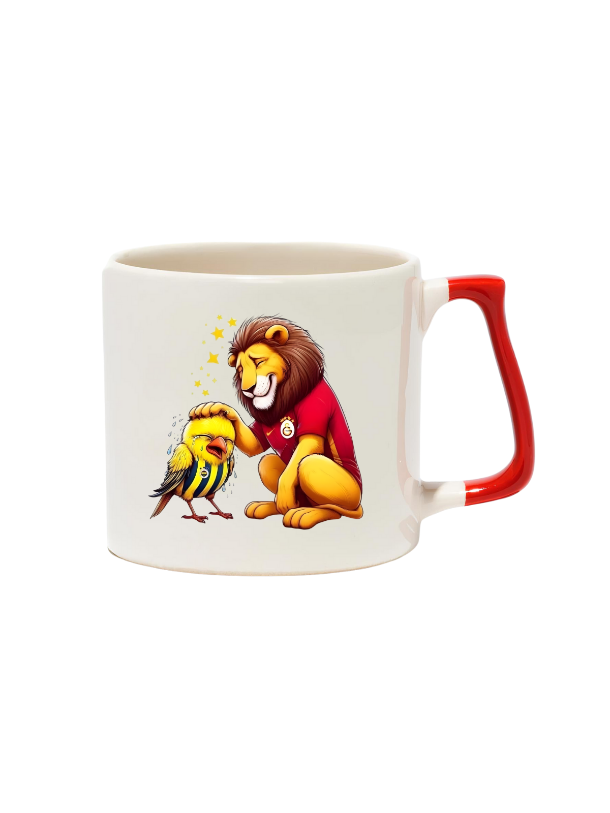Galatasaray Aslan Lüks Kupa - Hediye Seramik Kupa