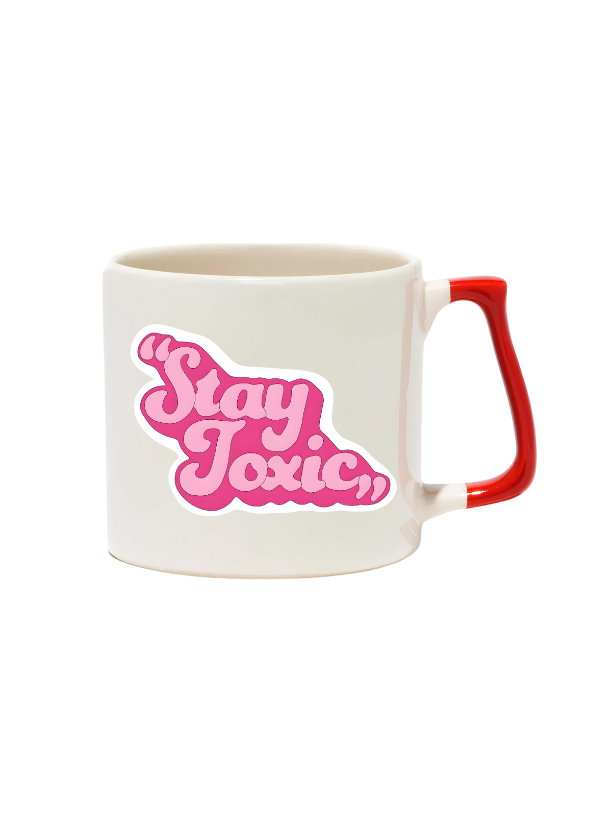 Stay Toxic Lüks Kupa - Hediye Seramik Kupa