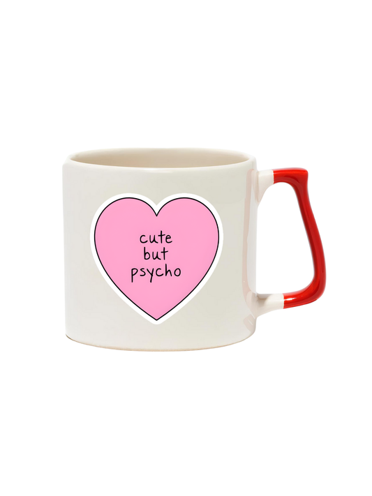 Cute But Psycho Lüks Kupa - Hediye Seramik Kupa