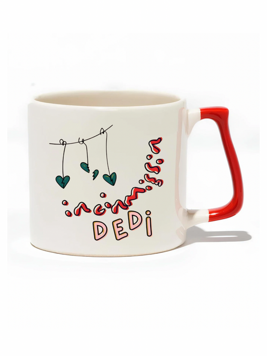 İncinmişsin Dedi Lüks Kupa - Hediye Seramik Kupa