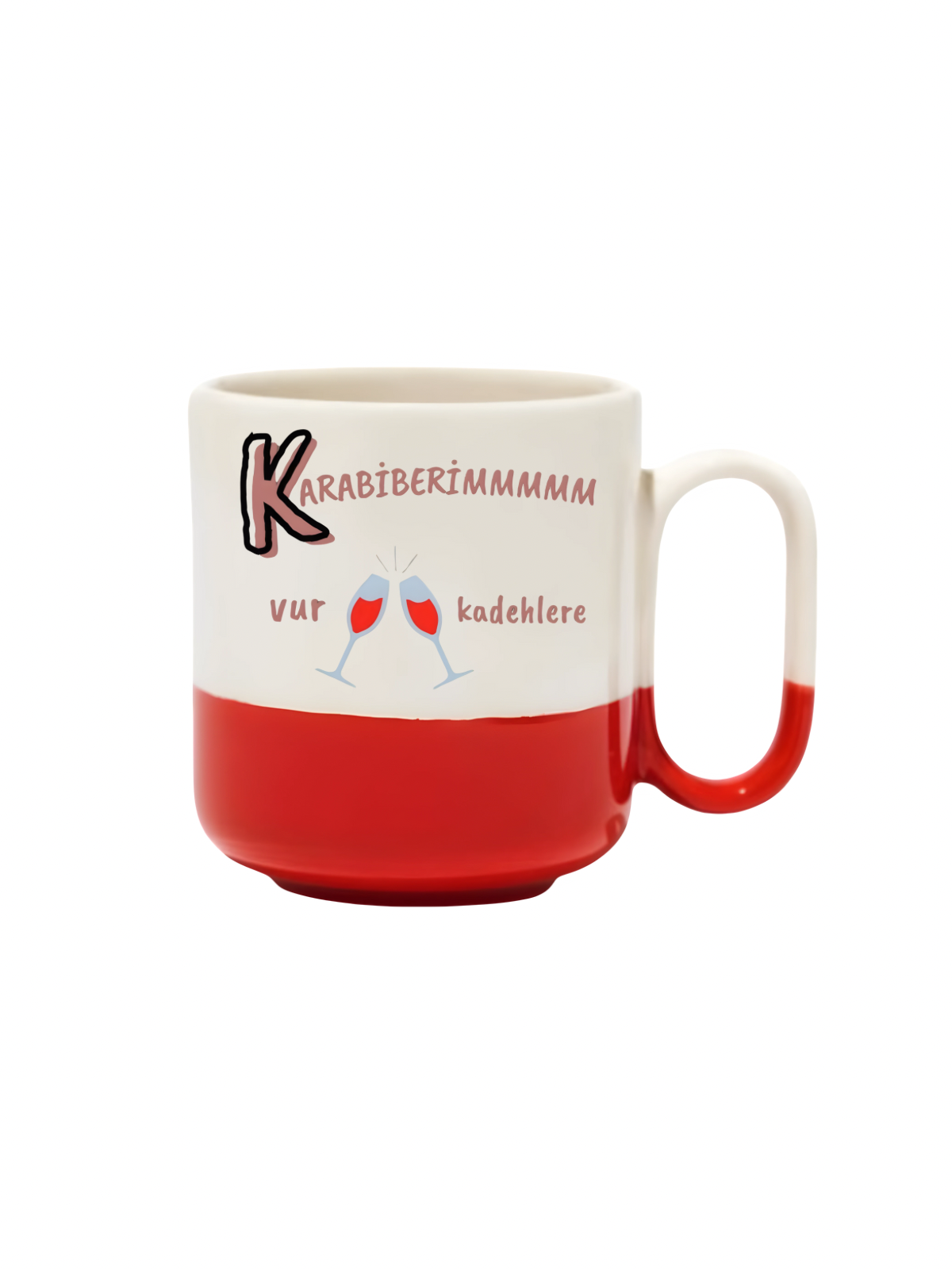 Karabiberim Vur Kadehlere Pro Kupa - Hediye Seramik Kupa