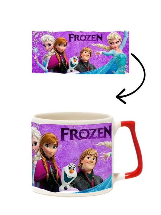 Frozen Lüks Kupa - Hediye Seramik Kupa