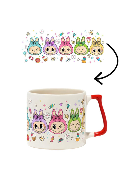 Labubu Lüks Kupa - Hediye Seramik Kupa