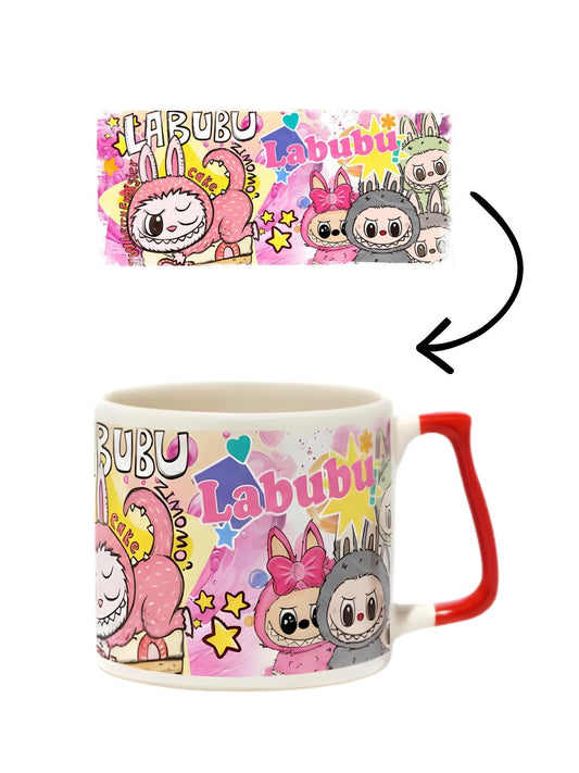 Labubu Lüks Kupa - Hediye Seramik Kupa