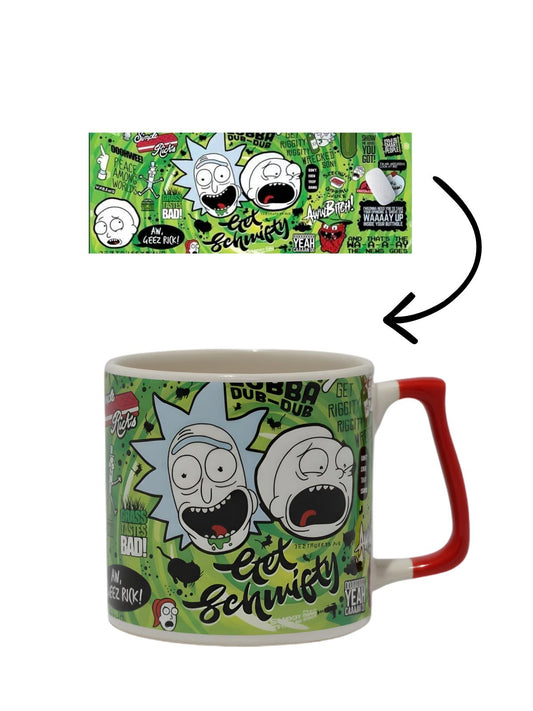 Rick and Morty Lüks Kupa - Hediye Seramik Kupa