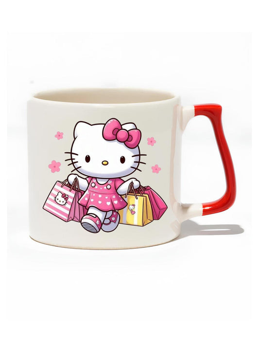Hello Kitty Lüks Kupa - Hediye Seramik Kupa