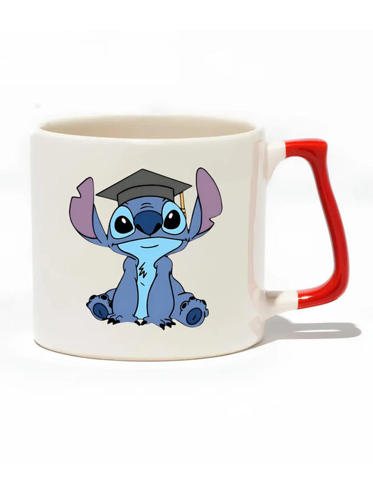 Stitch Lüks Kupa- Hediye Seramik Kupa