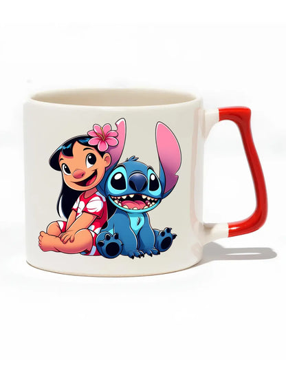 Lilo & Stitch Lüks Kupa- Hediye Seramik Kupa