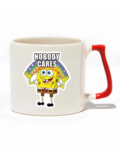 Nobody Cares Lüks Kupa- Hediye Seramik Kupa