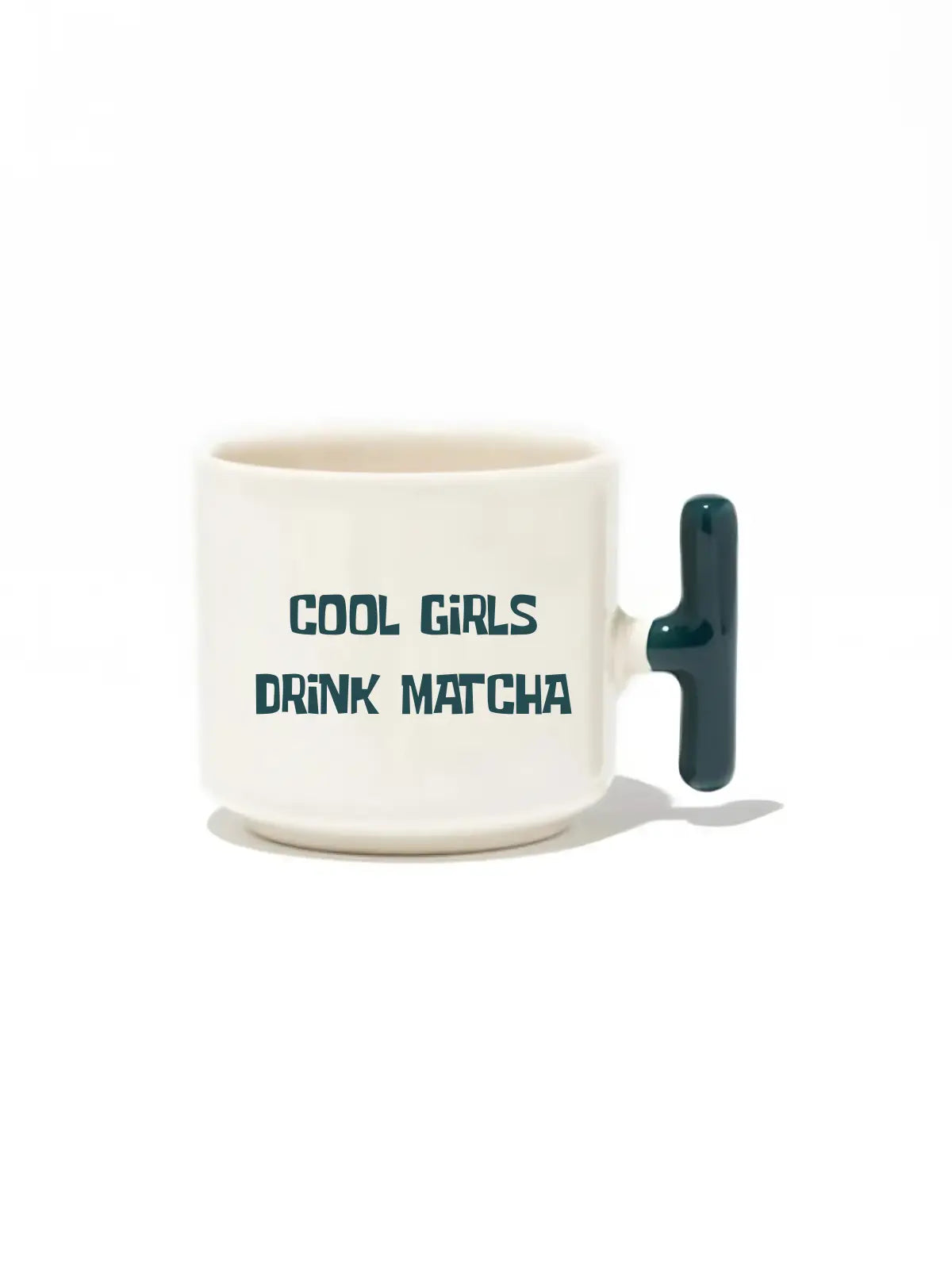 Cool Girls Drink Matcha Latte Fincanı- Hediye Seramik Kupa baskigo